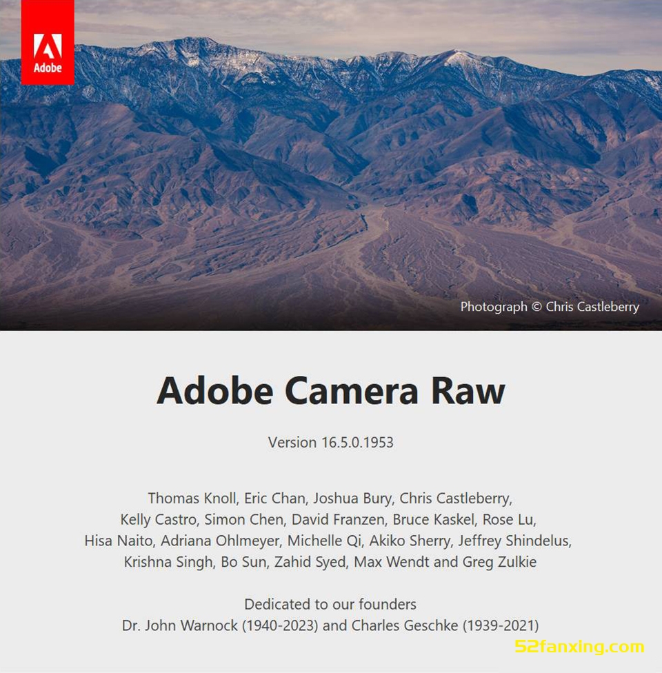 【ACR滤镜】Adobe Camera Raw滤镜 16.5 (正式版) Win中文版