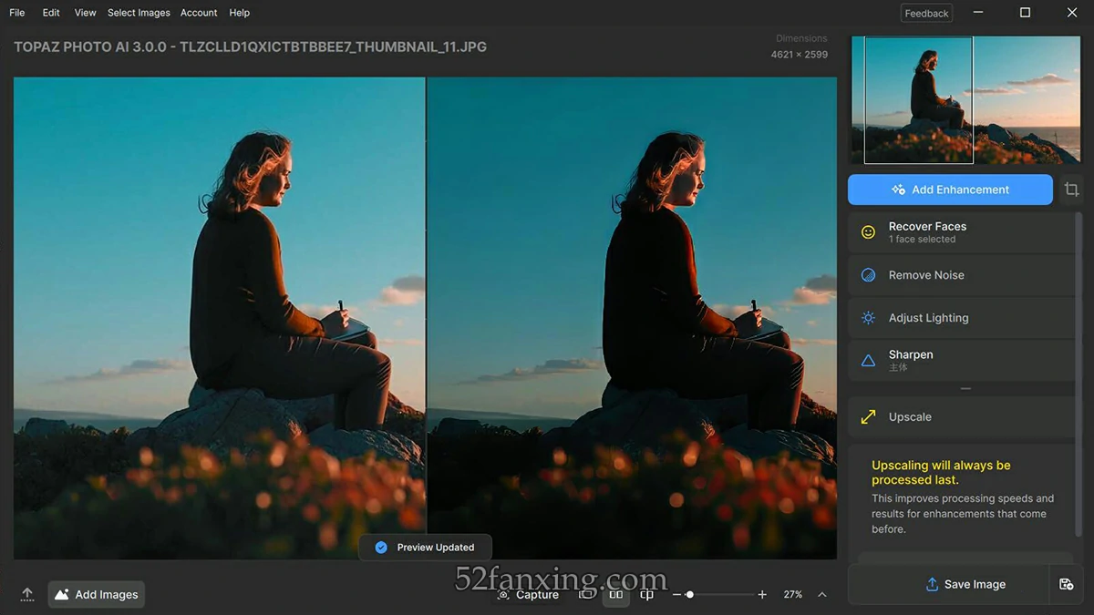 Topaz Photo AI 3.1.3 中文版 Topaz放大降噪锐化插件+模型 WINX64