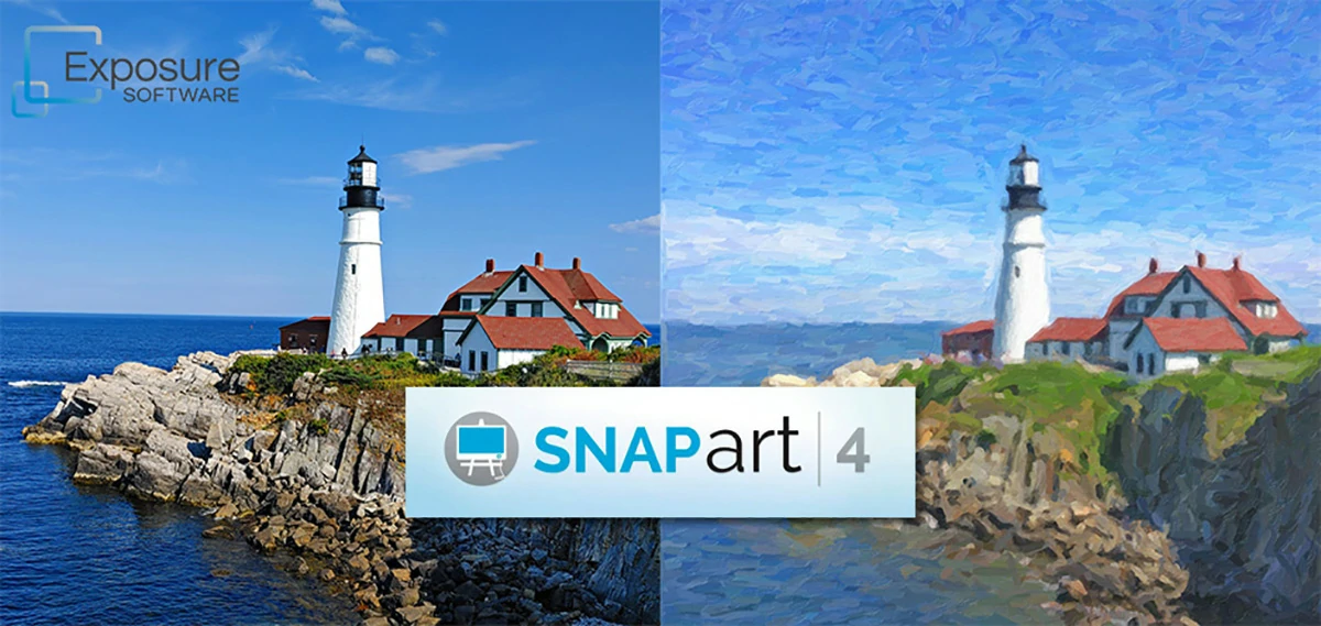 PS手绘绘画插件滤镜 Exposure Software Snap Art 4.1.4.0 中文汉化版 WIN系统下载