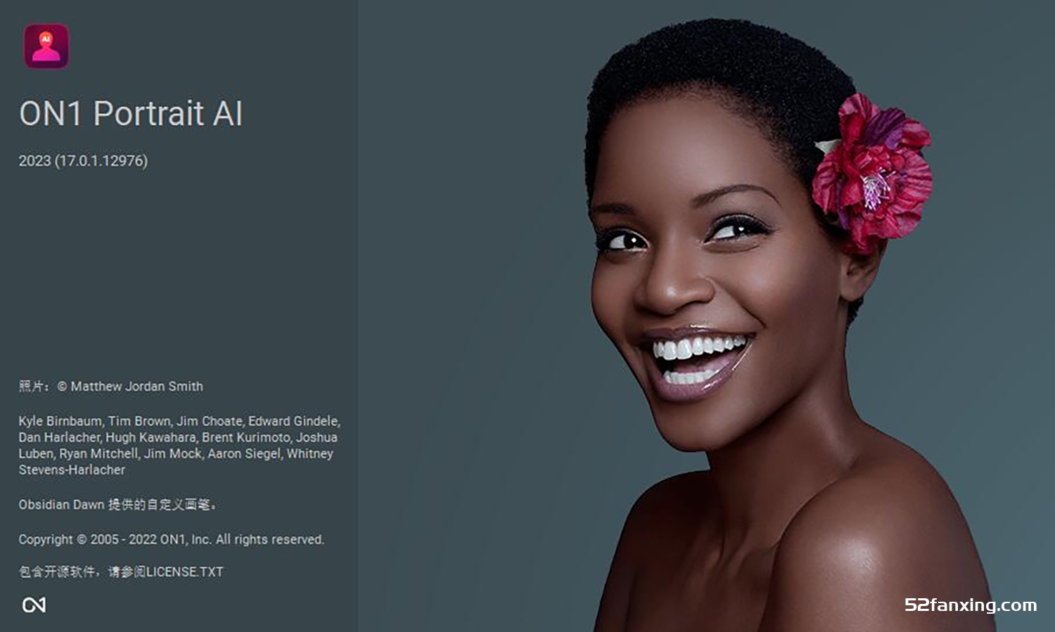 ON1 Portrait AI 2023 for Mac(AI智能人像修饰插件) v17.0.2.13102中文版